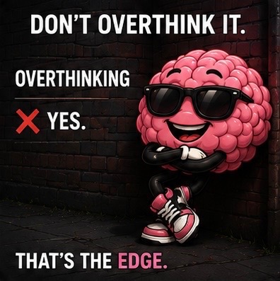 Don't overthink it YESBRAIN meme