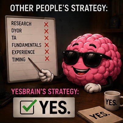 YESBRAIN strategy: yes meme